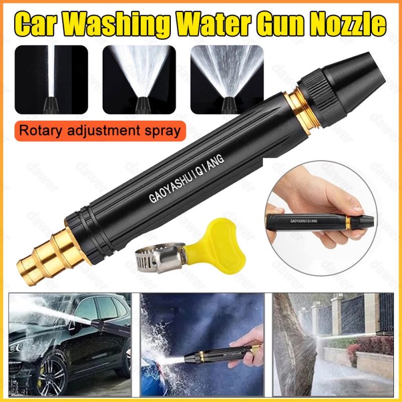 Baseus High Pressure Car Washing Sprayer Nozzle with 25FT-100FT Magic  Flexible Hose Car Water Gun Power Washer Garden Water Jet