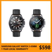 Samsung Galaxy Watch 3 45mm (1 year local warranty)