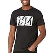 Calvin Klein Men's Multi Monogram Logo Box Crewneck T-Shirt