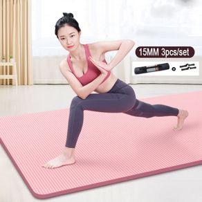 15MM Super Thickened Yoga Mat For Yoga Beginners Anti-skid NBR Fitness Gym  Mat Exercise Dance Mat Esterilla Yoga Pilates Pad - AliExpress
