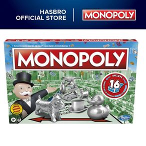 Monopoly Game, Classic Family Board Game for 2 to 6 Players, for Kids Ages  8 and Up