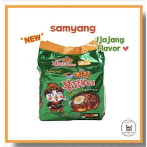 [ Samyang ]  NEW! Jajang Buldak Fried Noodles 140g*4pcs