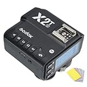Godox X2T-S TTL 2.4G HSS 1/8000s Wireless Flash Remote Trigger Transmitter Compatible for Sony Camera,Bluetooth Support,Larger Display(Godox X1T Upgrade Version)