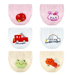 Baby cartoon embroidered children's practice pants diaper baby learning training pants waterproof breathable baby cloth diaper