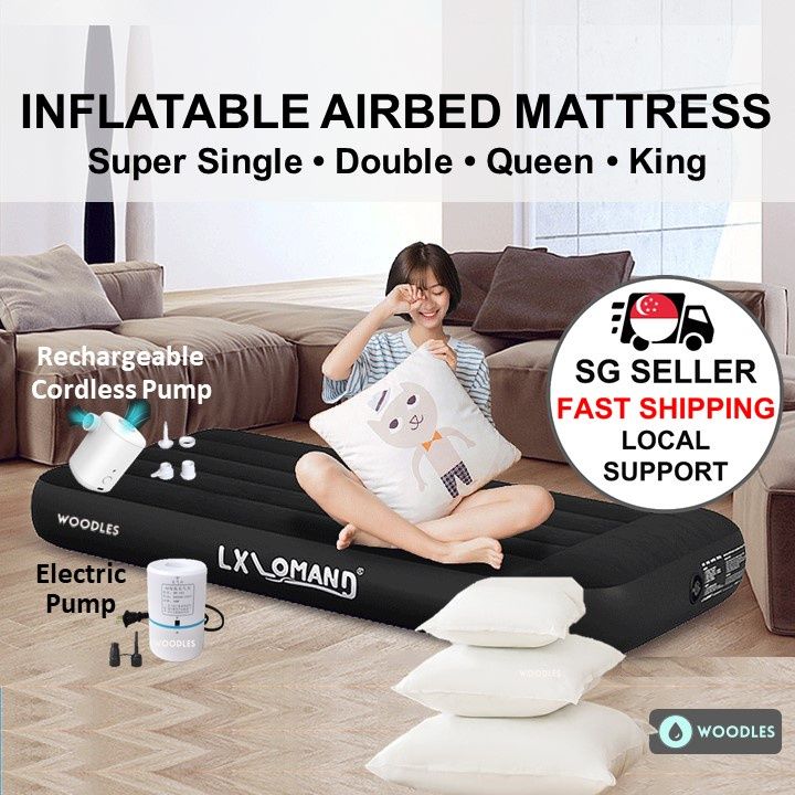 super single air mattress