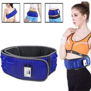 Electric Abdominal Stimulator Body Vibrating Slimming Belt Belly Muscle Waist Trainer Massager X5 X7 Times Weight Loss Fat Burning