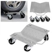 2 Set Tire Skates Wheel Car Dolly Ball Bearings Auto Repair Moving Diamond Rated at 1500lbs