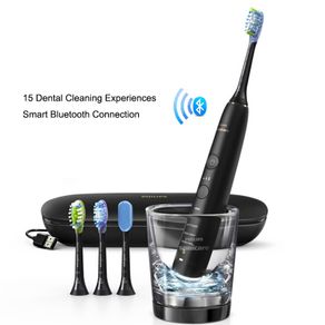 Philips Sonicare HX9924/12 Smart Sonic Toothbrush  Diamond Clean Support App with Intelligent Brush Head Sensing 5 Modes