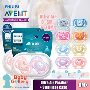 Philips Avent Ultra Air Soother/Pacifier 0-6m