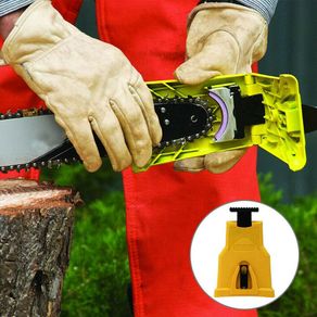 1PC Chainsaw Sharpener Fast Grinding Electric Power Saw Chain Sharpening Tool Woodworking Chain Tools