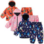 KEAIYOUHUO Sport Suits Children Clothing Sets For Boys Raincoat Long Sleeve Kids Clothes Girls Suits Waterproof Costume 2 to 5 Y