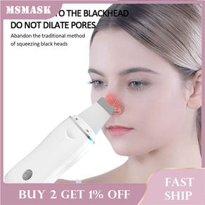 Ultrasonic Skin Scrubber Deep Face Cleaning Machine Dirt Blackhead Removal Reduce Wrinkles Spots Face Whitening Lifting Machine