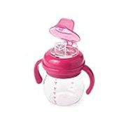 OXO TOT Sippy Cup with Removable Handles - 6oz, Pink