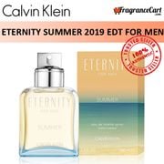 Calvin Klein Eternity Summer 2019 EDT for Men (100ml) cK Eau de Toilette Eternal [Brand New 100% Authentic Perfume/Fragrance]
