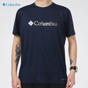 Columbia men's outdoor short-sleeved breathable cooling and moisture-absorbing sports quick-drying T-shirt AE0543465
