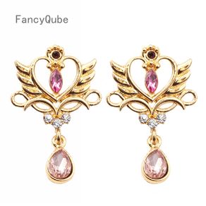 Anime Sailor Moon Time Key Moon Stick Earrings accessories