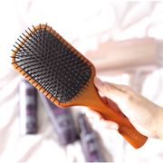 Aveda Wooden Paddle Brush Massage Comb Natural Beech and Maple Anti Hair Loss Straightening Brush Hair Tools Women Gift