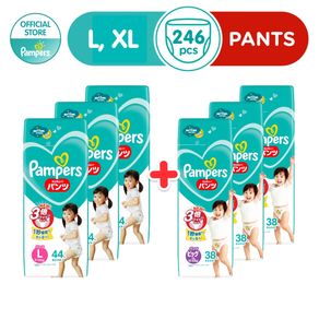 Pampers Baby Dry Pants L & Baby Dry Pants XL
