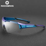 ROCKBROS Photochromic Cycling Glasses Bike Bicycle Glasses Sports Men's Sunglasses MTB Road Cycling Eyewear Protection Goggles