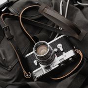 Mr.stone Handmade Genuine Leather Camera Strap Camera Shoulder Sling Belt (Vintage old)