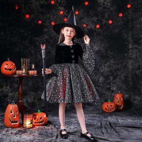 Children's costumes Costumes Children dress Children's Halloween costume girls princess dress fancy dress ball witch kin