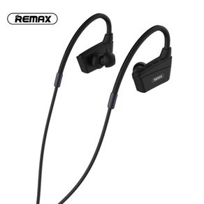 REMAX Bluetooth Earphone Neck Hanging Design Surround Sound Effect Noise Canceling In-ear Sports Earphone with Mic RB-S19