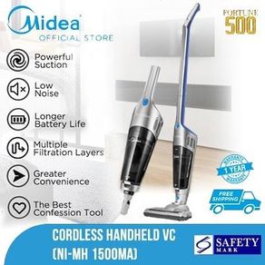 Midea MVC-15P Cordless Handheld Vacuum Cleaner Ni-MH 1500mA