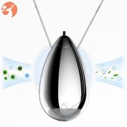 Home Portable USB Ioniser Mini Fresher Negative Ion Ozone Wearable Air Purifier Necklace Personal Ionizer For Adults Kids YIDEA