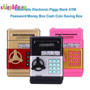 [shinyheaven.sg] 【New!】2TYPES ATM Password Electronic Piggy Bank Money Box Cash Coins Saving Box Safe Box Automatic