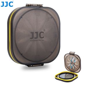 JJC Camera Lens Filter Case 77 49 95mm ND UV CPL Lens Filter Protector Water Resistant Moistureproof Box Photography Accessories