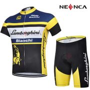 [2022Promotion] Cycling Jersey Short Set MTB Bike Clothing Outdoor Sports Clothes Quick Dry Breathable