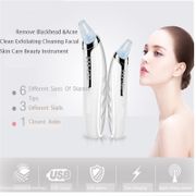 Portable Electric Blackhead Remover Vacuum Suction Facial Pore Cleaner Acne Removal Face Skin Care Black Dark Spot Clean Device