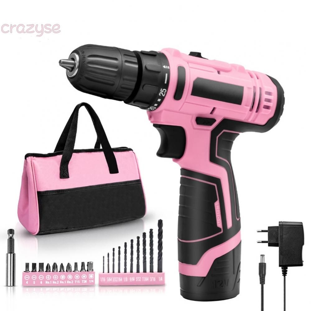 13 In 1 Electric Screwdriver Drill Kit Mini Multifunction Cordless  Rechargeable Power Tool With Drill