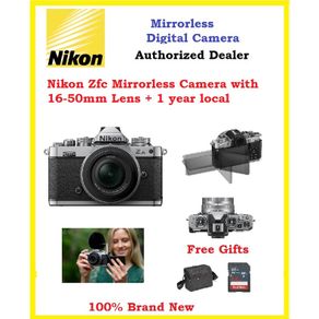 Nikon Zfc Mirrorless Camera with 16-50mm Lens + 1 year local warranty