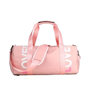 Gym Bag For Women 2019 Pink Outdoor Waterproof Sports Bags Hiking Fitness Training Yoga Bolsa Sac De With Shoes Compartment