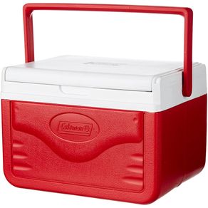 Coleman FlipLid Personal Cooler, 5 Quarts (Red)