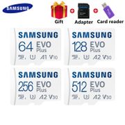 Samsung EVO Plus Flash Card 512GB / 256GB / 128GB / 64GB / 32GB Micro SD SDHC Memory Card
