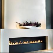 Inno-Fire 48 inch silver or black wifi intelligent smart ethanol burning fireplace