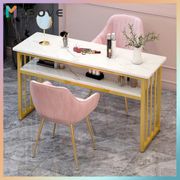Ins net red nail table special price economical nail shop table and chair set Japanese light luxury double manicure tabl