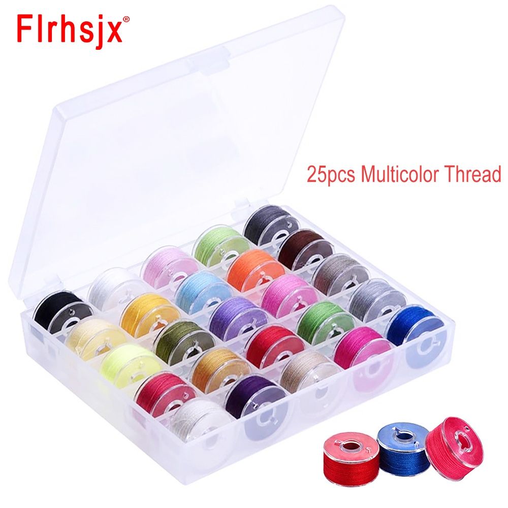 Clear Sewing Thread Storage Box 42 Pieces Spools Bobbin Carrying Container  Case Spool Organizing Sewing Storage Bag - AliExpress