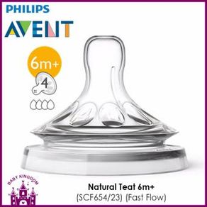 Philips Avent Natural Nipple/Teat 2pcs