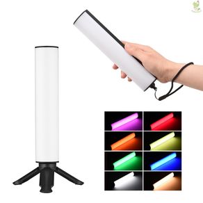 Andoer W200RGB Portable LED Video Light Rechargeable RGB Fill Light 2500K-9000K Dimmable 20 Lighting Effects CRI95+ LCD    A0220