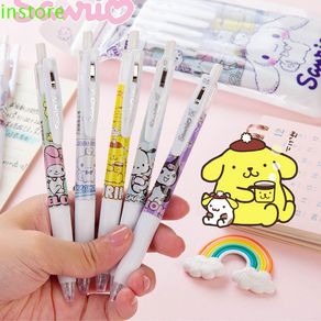 INSTORE Gel Pen My Melody Korean 0.5mm Writing Tool Black Ink Kitty Quick Dry Student Girls Ballpoint Pen