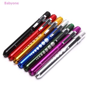 Babyone LED Flashlight  First Aid Nurse Pen Light Torch Lamp with Diagnosis Pens HOT