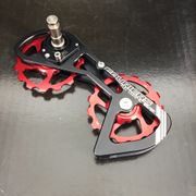 FOURIERS ROAD Bike Drivetrain Use full ceramics bearings jockey wheels Road bicycle rear derailleur pulleys 15T-15T Use RD 5800
