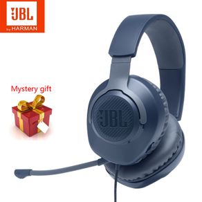 JBL QUANTUM 100 Gaming Headset 3.5mm Wired Gamer Headphones XBOX  Ps4 Gaming Headset With Mic Virtual 7.1 Surround Channel