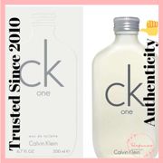[SG SELLER - 100% AUTHENTIC] Calvin Klein CK One Eau De Toilette Sp 200ml