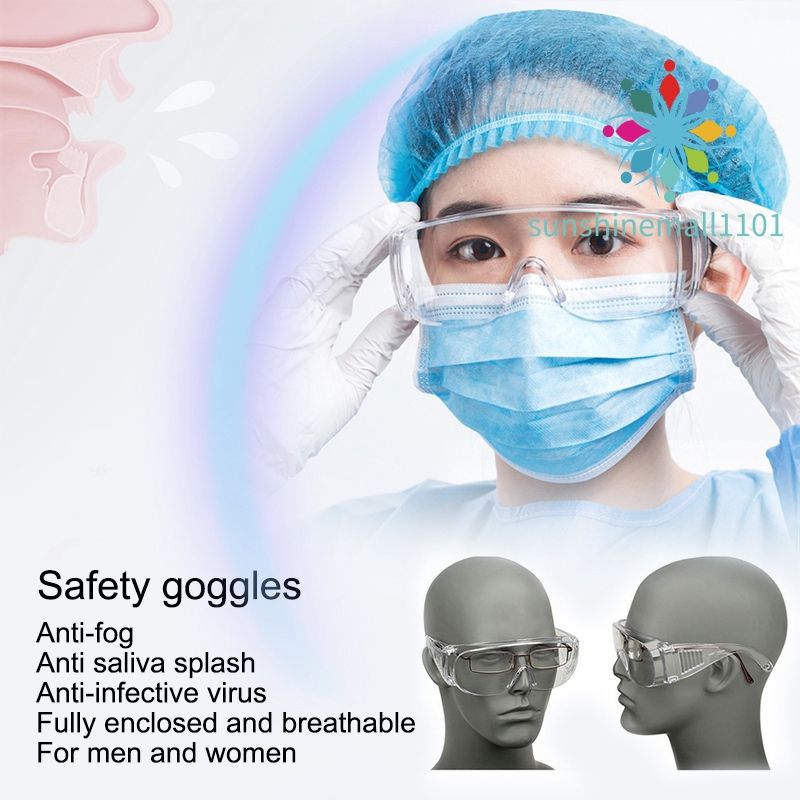 breathable safety glasses