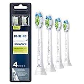 Philips Sonicare DiamondClean replacement toothbrush heads, White, 4-ct