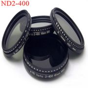 ND2-400 Filter 49MM 52MM 58MM 62MM 67MM 72MM 77MM Slim Fader Variable ND Lens Filter Adjustable ND2 to ND400 Neutral Density